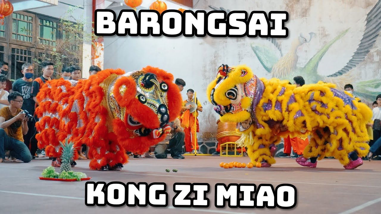 PENAMPILAN BARONGSAI ADAT KONG ZI MIAO | SPESIAL HUT SGBMT KE 48 🎀
