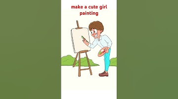 Make A Cute Girl Painting : Impossible Date | Tricky Riddle / Android X iOS #shorts #trending