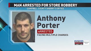 Man Arrested for Gas Station Robbery
