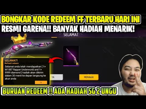 KODE REDEEM FREE FIRE TERBARU 19 FEBRUARI 2024 HARI INI