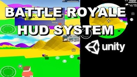 Unity Battle Royale HUD System - Upgrade (2019)