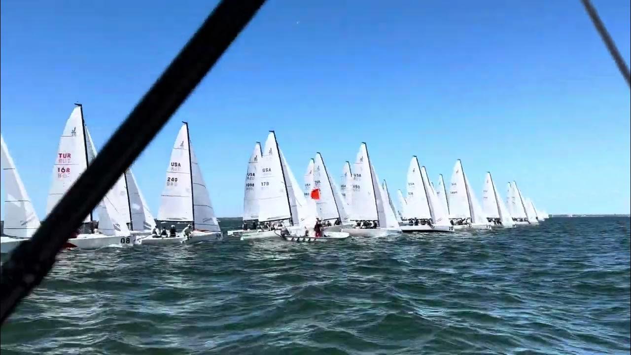 J/70 Worlds Race 10 Start YouTube