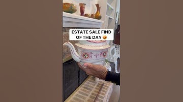 #estatesalefinds  This video contains music from Shutterstock, licensed by Splice video editing app.