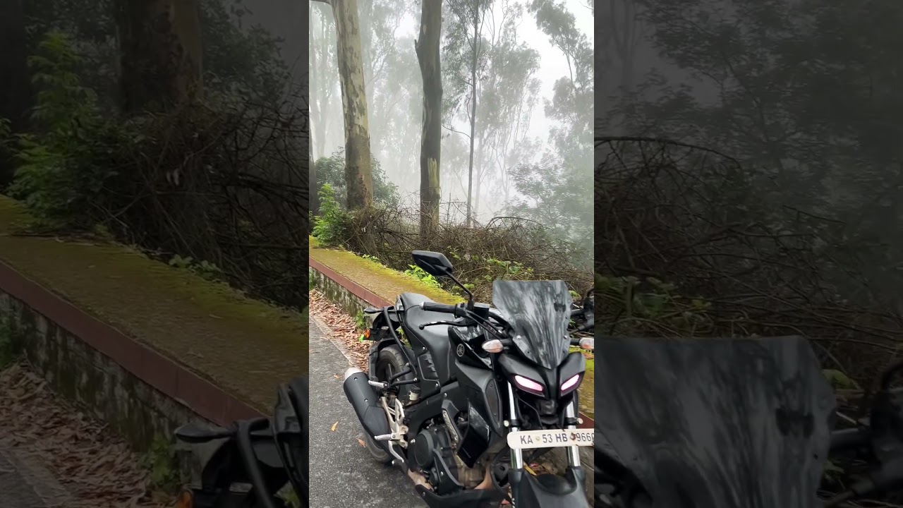 Nandi Hills | Bike ride | Foggy nature with Yamaha MT 15