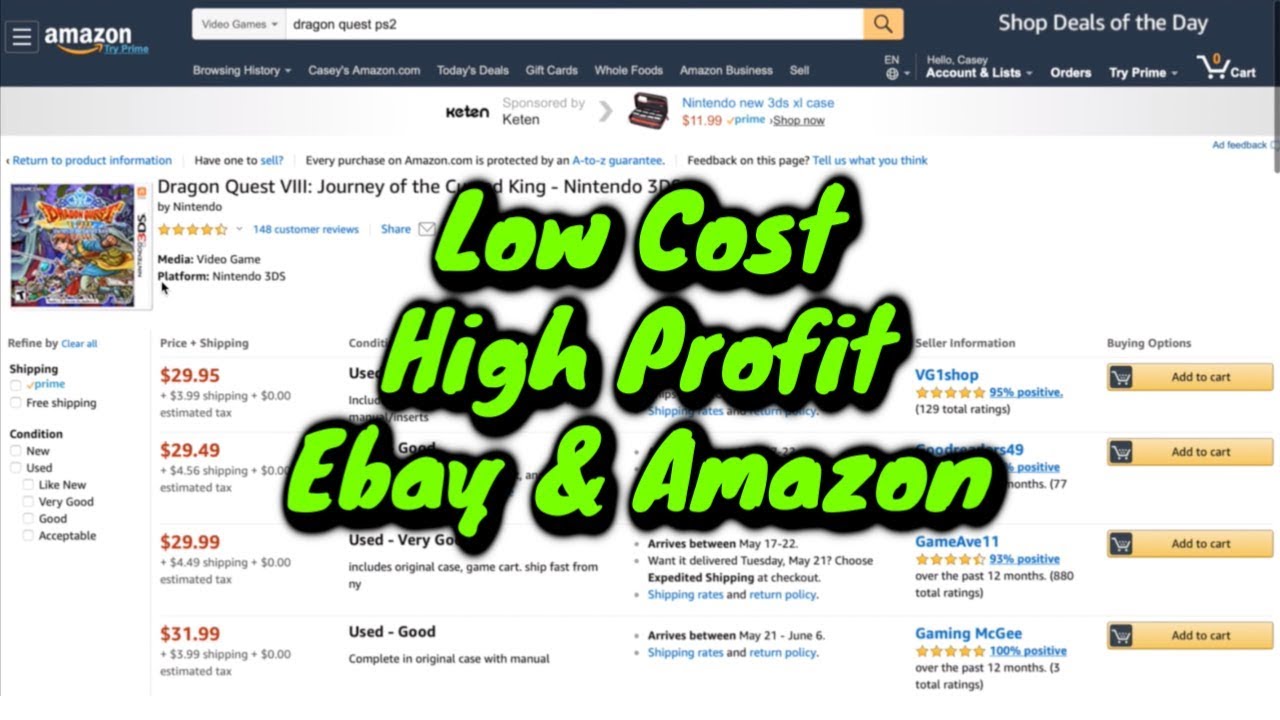 top things to sell on amazon