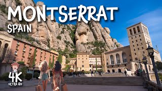 MONTSERRAT, SPAIN 4K Travel Walk with Captions
