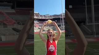 Buckeye football loading… #collegelife #collegeathlete #mediaday #cheer