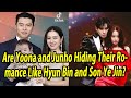 Are yoona and junho hiding their romance like hyun bin and son ye jin