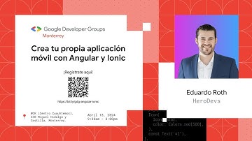 Taller: Crea tu propia aplicación móvil con Angular y Ionic