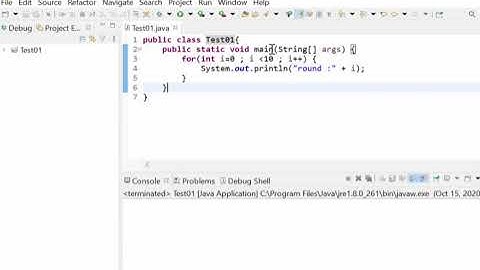 ทำความรู้จัก พื้นฐานการใช้งานคำสั่ง for JAVA