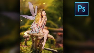 Fairy Photoshop Manipulation Tutorial