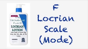 F Locrian Scale (mode) for Trombone