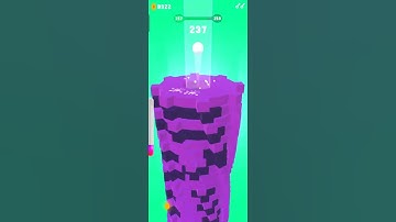 Stack ball gameplay walkthrough #stackballgame #gaming #song #short #shorts #shortsviral #games