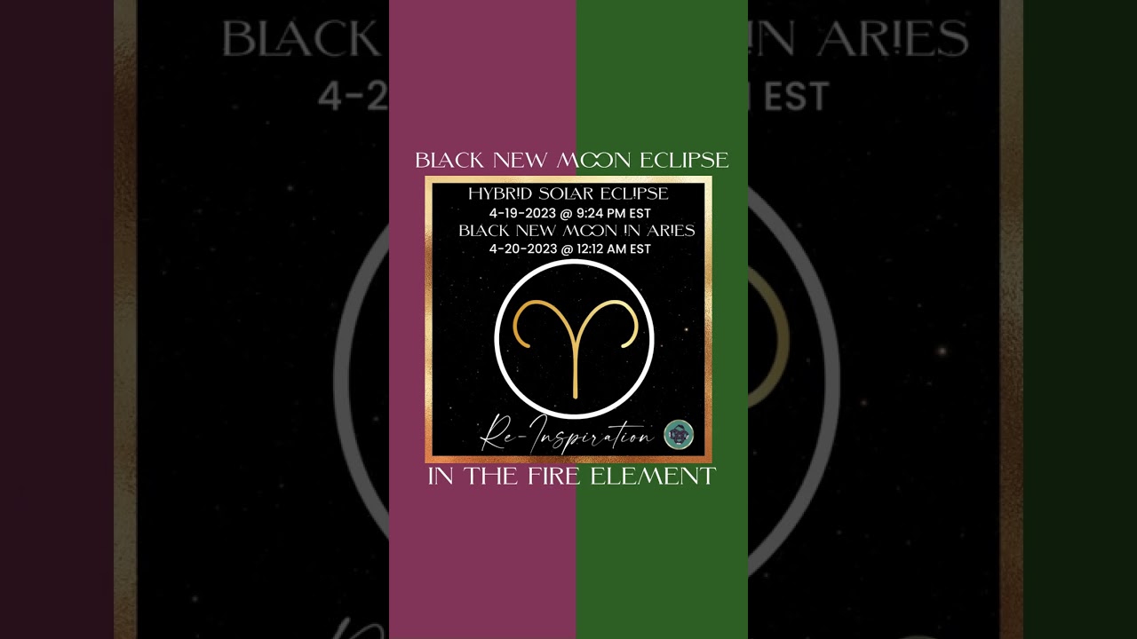 8 Secrets To Work With Aries New Moon ♈️​ 🌑 2023 Re-Inspiration Hybrid Solar Eclipse Revealed