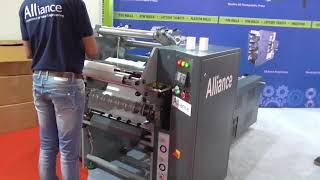 AUTOMATIC SLITTER REWINDER FOR POS/ATM ROLLS