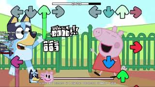 FNF Bluey Vs Peppa Pig (Friday Night Funkin Game)