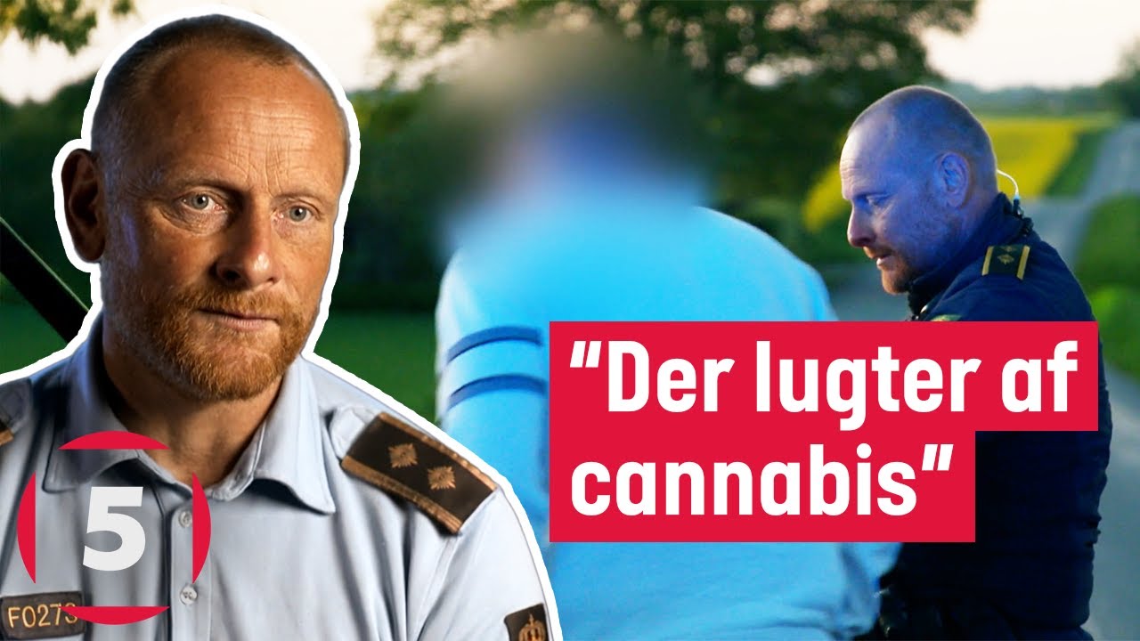 Jan konstaterer besiddelse af hash og kørsel uden kørekort | Kanal 5 Danmark | Politijagt