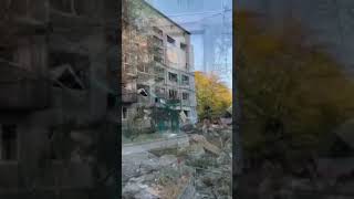 Доброполье под ударами варваров из рф.