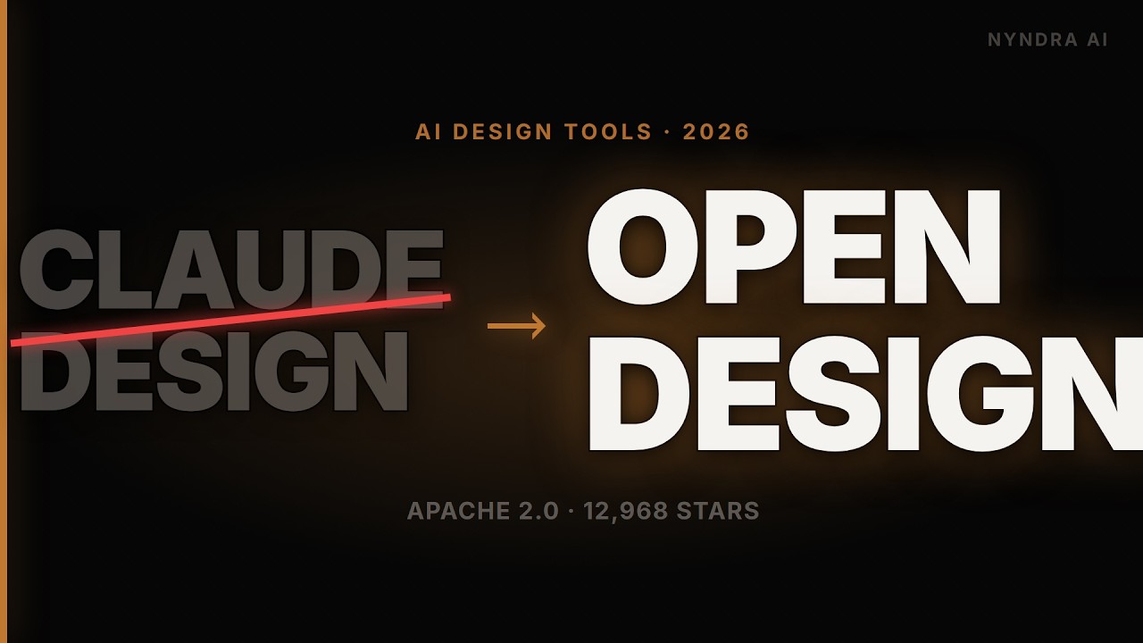 Thumbnail for Open Design: The Open-Source Alternative to Claude Design
