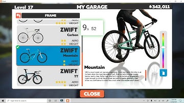 Fastest method to change bikes in Zwift?