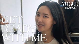 Sunmi Gets Ready For The Louis Vuitton Show in Seoul | Vogue France