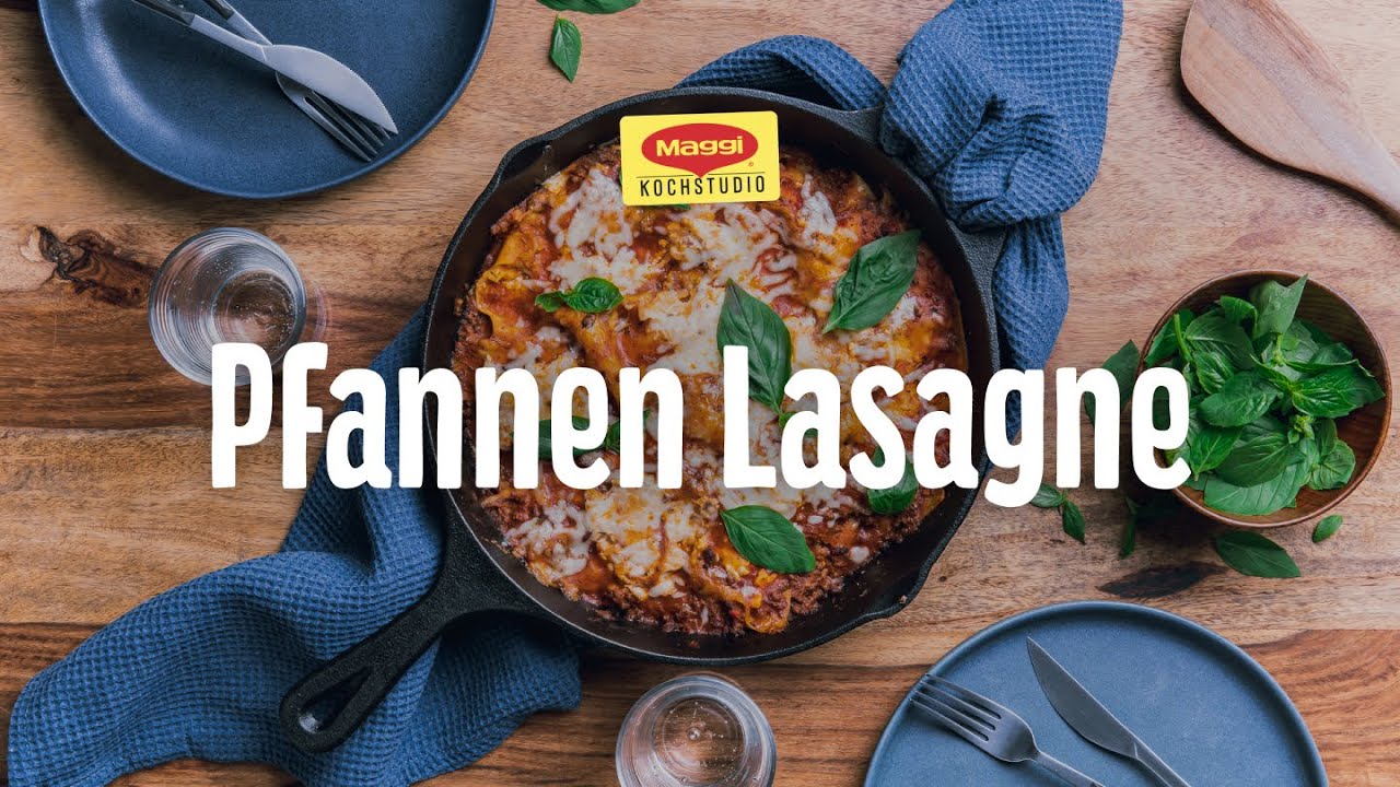 Schnelle Pfannen-Lasagne mit Zucchini | Super einfaches Rezept