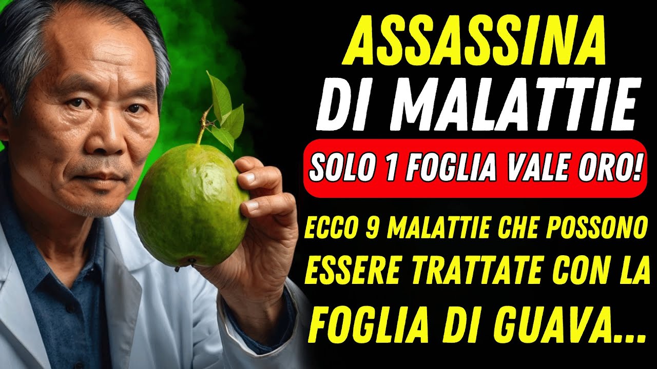 9 MALATTIE che si CURANO con la GUAVA || A cosa SERVE la FOGLIA DI GUAVA?