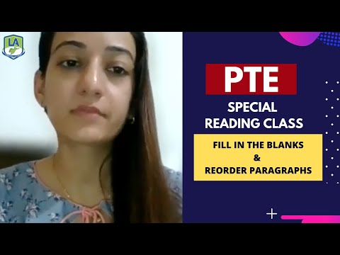 PTE Reading Practice Class | Fill in the Blanks & Reorder Paragraph | Grammar Rules & Tricks