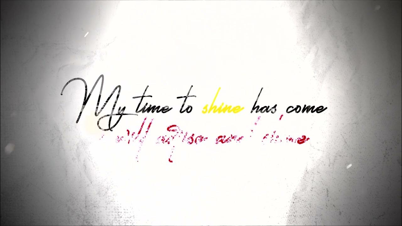 time-to-shine-lyrics-video-youtube