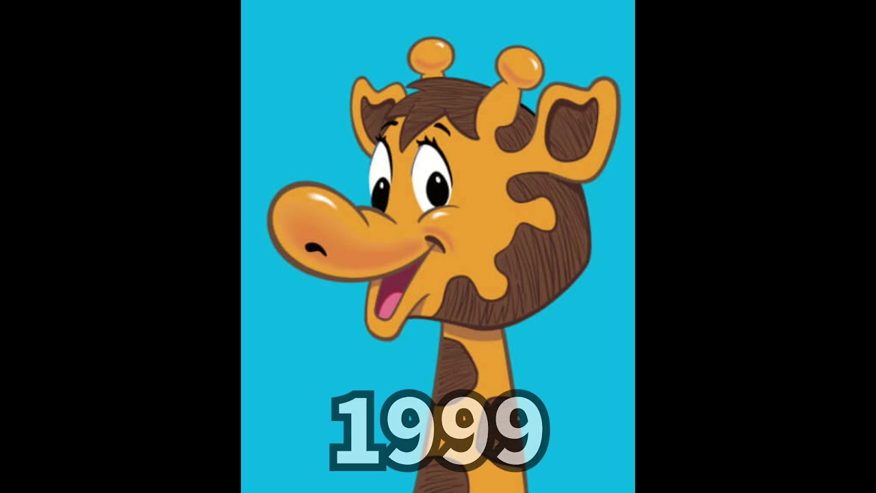 Toys R US Geoffrey The Giraffe Evolution 