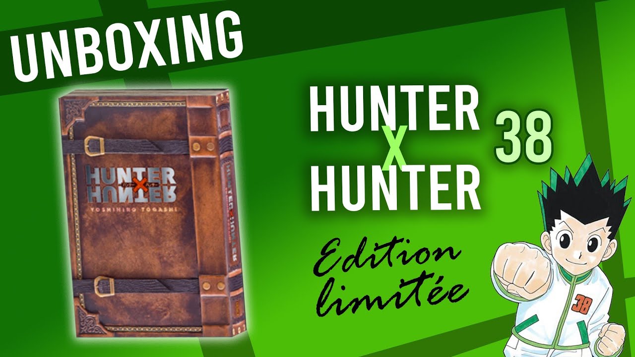 😱 Hunter X Hunter 38 Limited Edition Unboxing 👊 Gon is