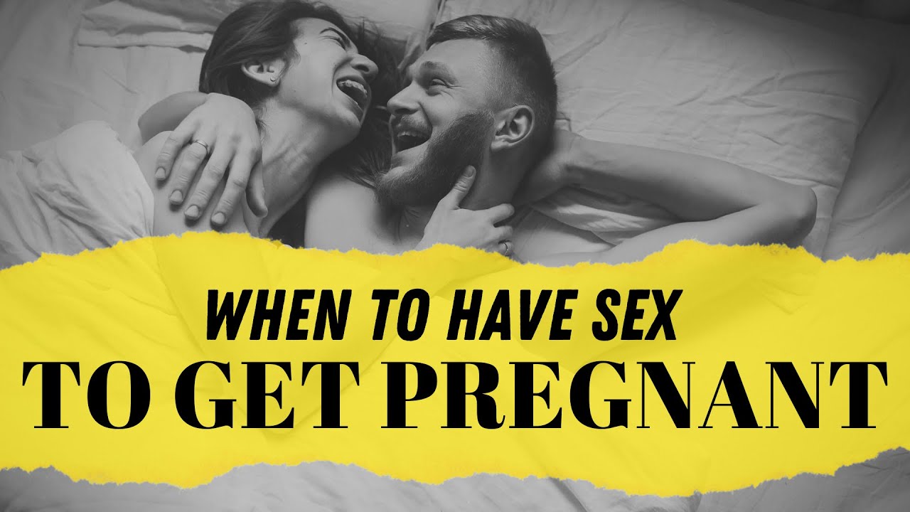 When to have sex to GET PREGNANT + FERTILITY TRACKER review YouTube