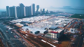 武汉雷神山医院建成 4分钟带你看中国速度！| 8KRAW