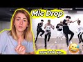 AtTaCkEd ✰ Mic Drop Dance Practice ✰ BTS Reaction
