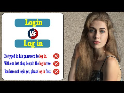 Confusing English Words | Fix Common Vocabulary Mistakes | Login vs Log in