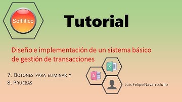 07  Botón Eliminar y 08 Pruebas - VBA Excel - Access