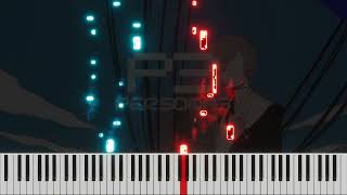 [Persona 3] BURN MY DREAD - Jazz Piano Visualizer Tutorial
