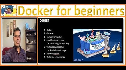25. Docker for Beginners | Install on Ubuntu | Play with busybox image | Rajiv