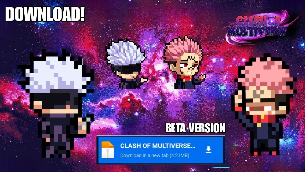 Download! New clash of multiverse beta test version | @GeneildoSantos ...