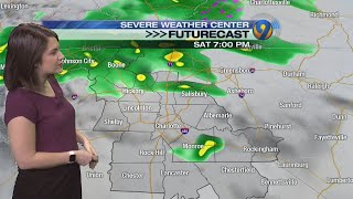 Friday Mornings Forecast Update With Meteorologist Jaclyn Shearer