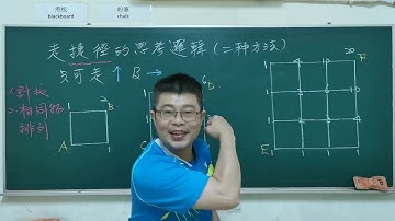 高中數學「排列組合」-排列（Permutation）走捷徑問題（⬆️➡️）基本邏輯推演（上）路徑累積方法#viralvedio#subscribe#建鴻數學#takeashortcut#Math
