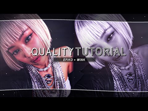 Clean and clear quality tutorial | Efiko + wink