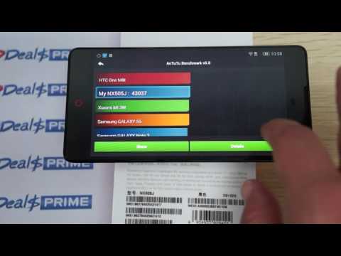 ZTE Nubia Z7 Max 4G LTE Phone Part 3 LIVE AnTuTu Benchmark Review