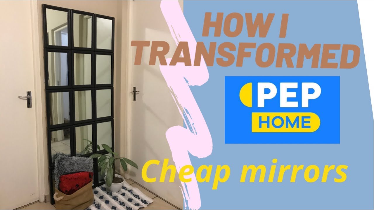 HOW I TRANSFORMED PEP HOME MIRRORS TO EXPENSIVE DECOR | INDUSTRIAL ...