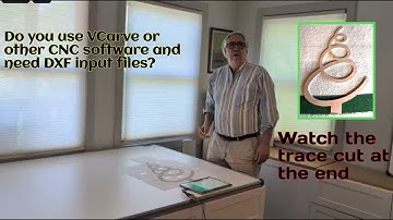 Create DXF files effortlessly and accurately for Vcarve and other CNC/Cad Software #vcarve #vectric