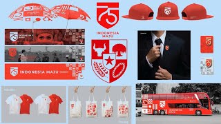 Logo HUT RI ke 75 Full HD, Jernih banget videonya + Lagu Indonesia Raya screenshot 5