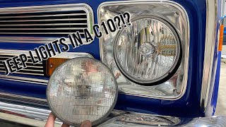 1968 Chevy C10 Gets A MAJOR Lighting Upgrade!!
