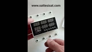 Rcon Rcv05 Ayarlı 3 Faz Voltaj Akım Koruma