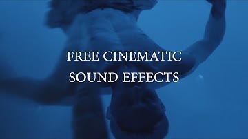 25 Free Cinematic Sound Effects (High Quality)