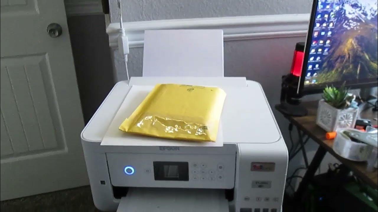 Epson envelope media mismatch quick fix YouTube